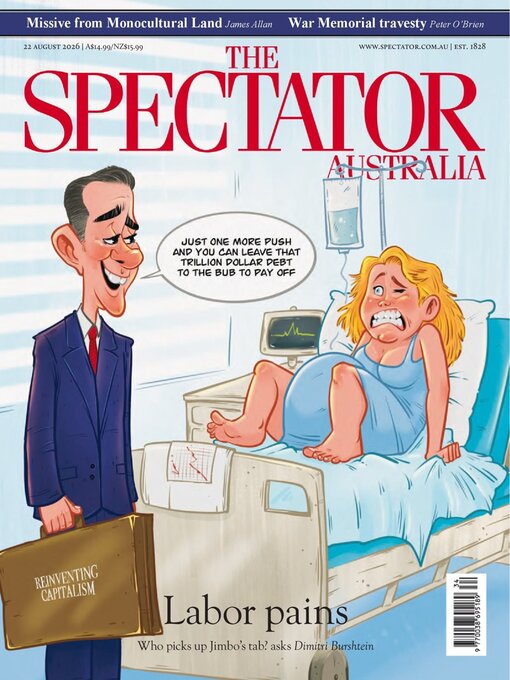 Cover image for The Spectator Australia
